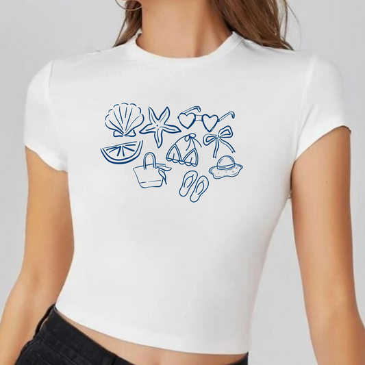 Beach Essentials Baby Tee