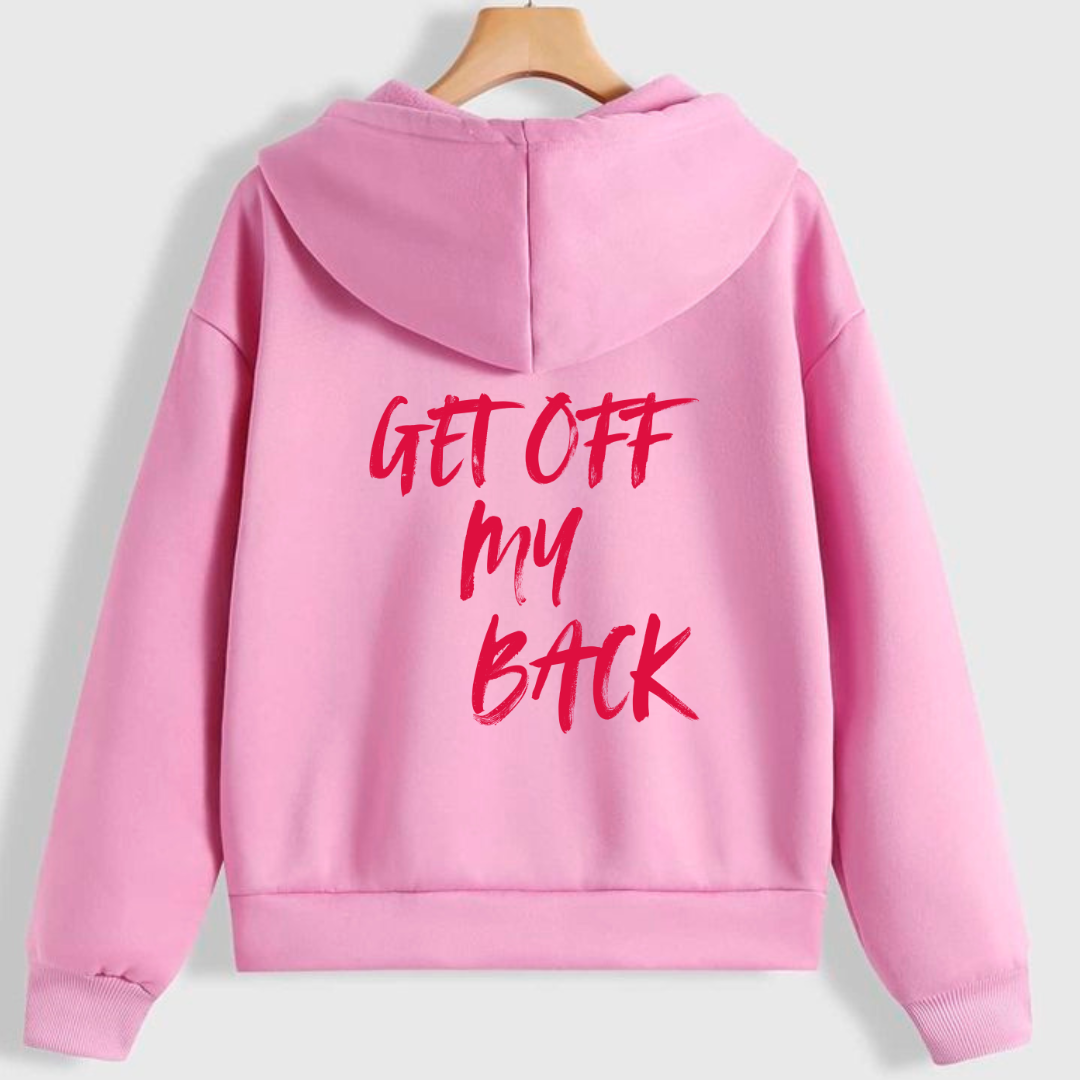 Get Off My Back Hoodie
