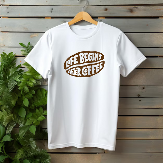Life Begins After Coffee T-shirt