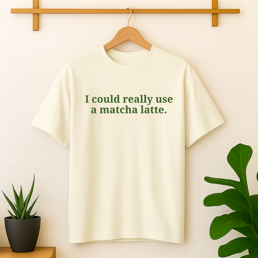 Matcha Latte Oversized T-Shirt