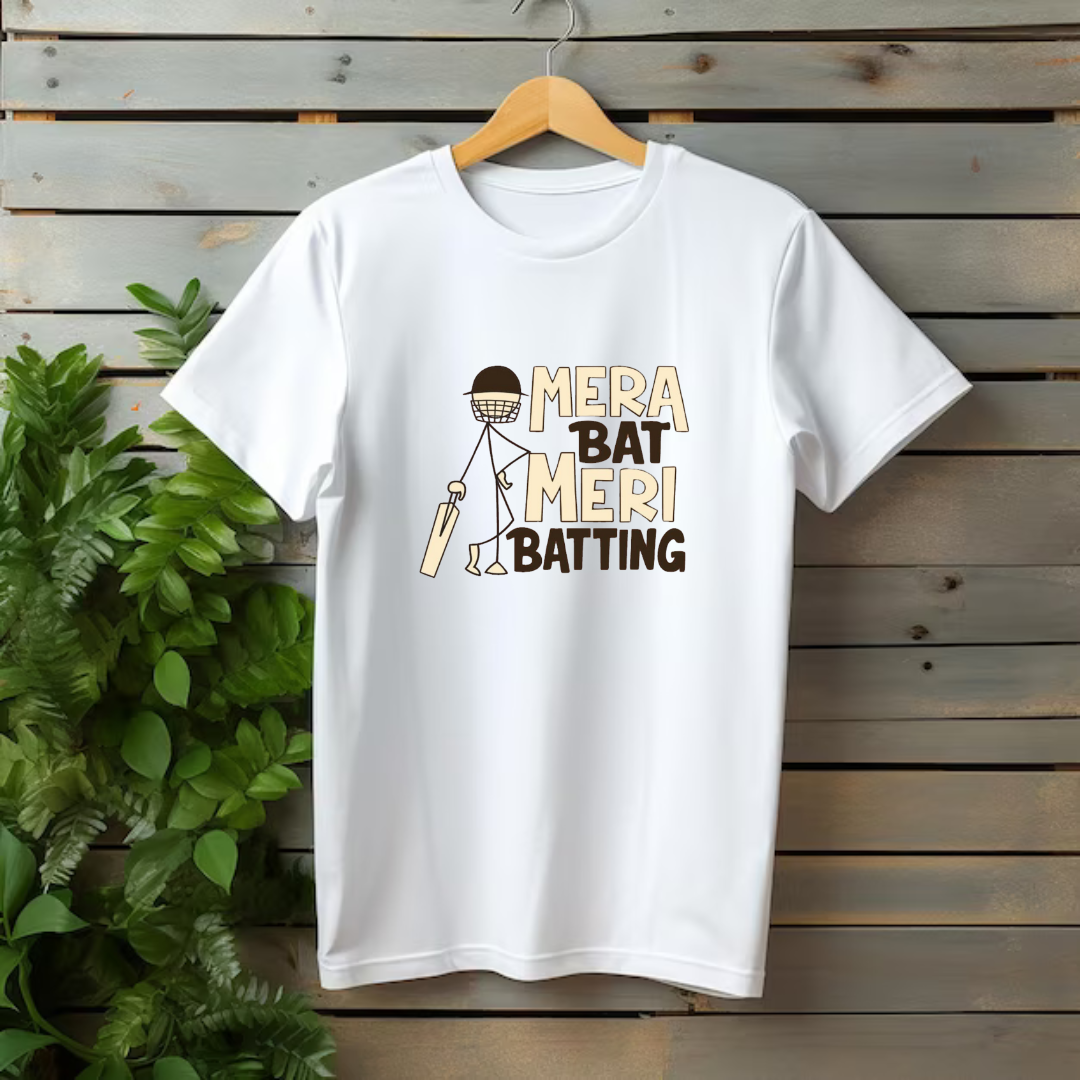 Mera Bat, Meri Batting T-shirt