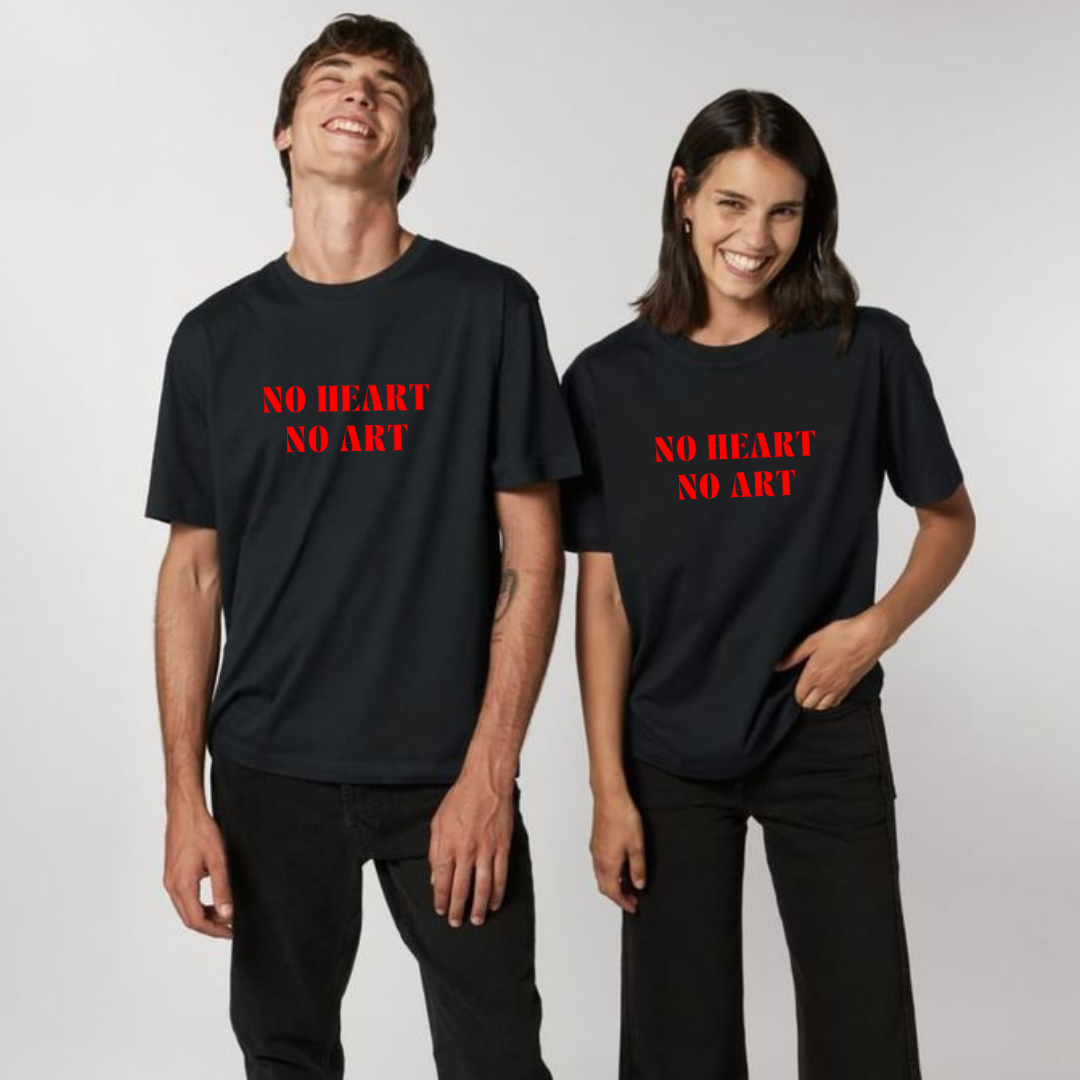 No Heart, No Art Oversized T-shirt