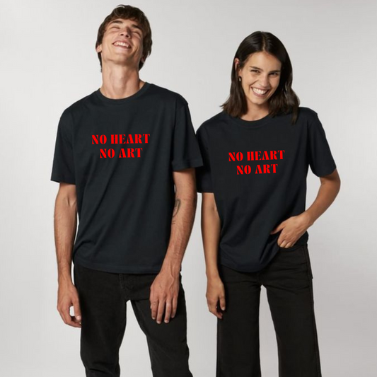 No Heart, No Art Oversized T-shirt