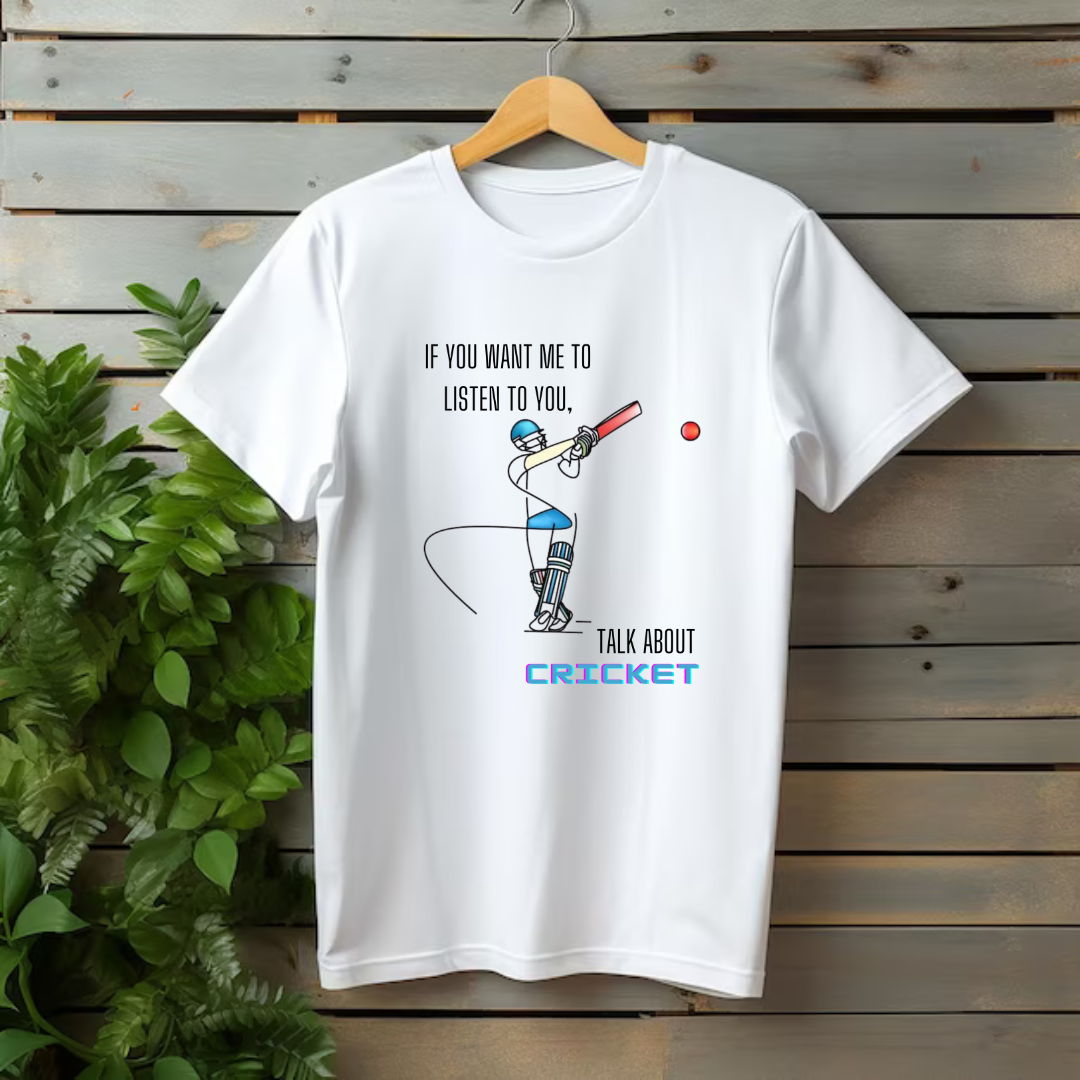 Talk About Cricket T-shirt