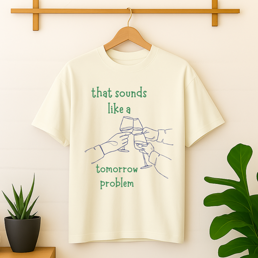 Tomorrow Problem Oversized T-shirt