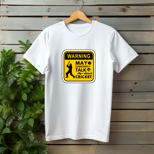 Cricket Warning T-shirt