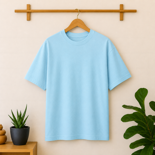 Blue Oversized Tee