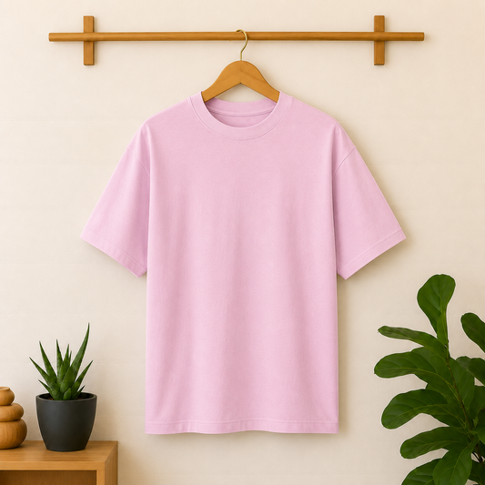 Pink Oversized Tee