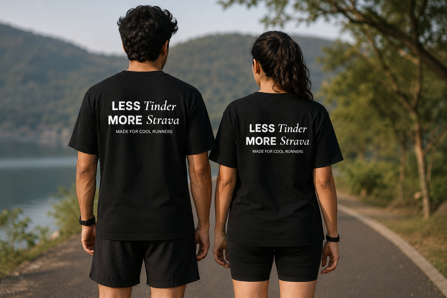 More Strava Back Printed T-Shirt