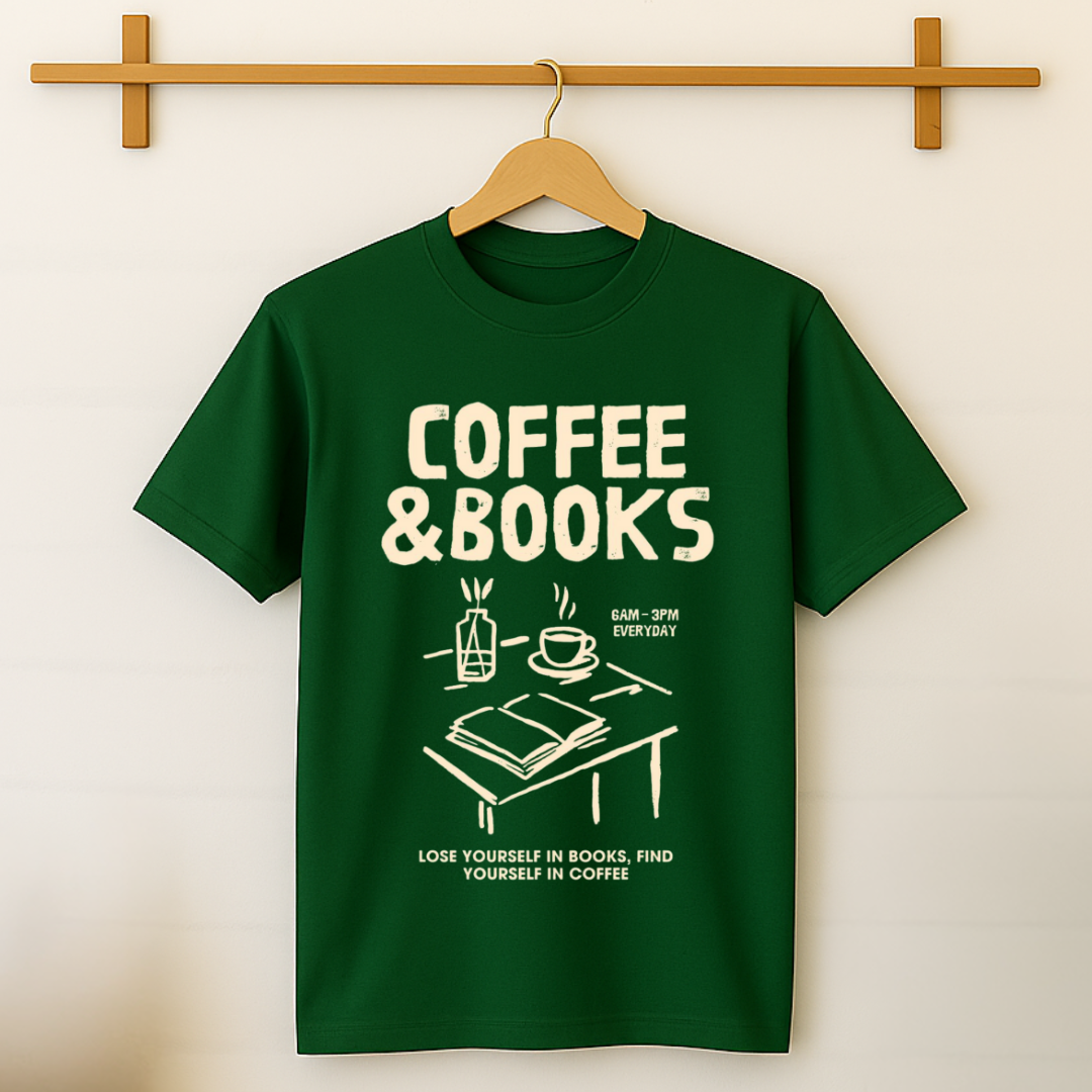 Coffee & Books T-Shirt