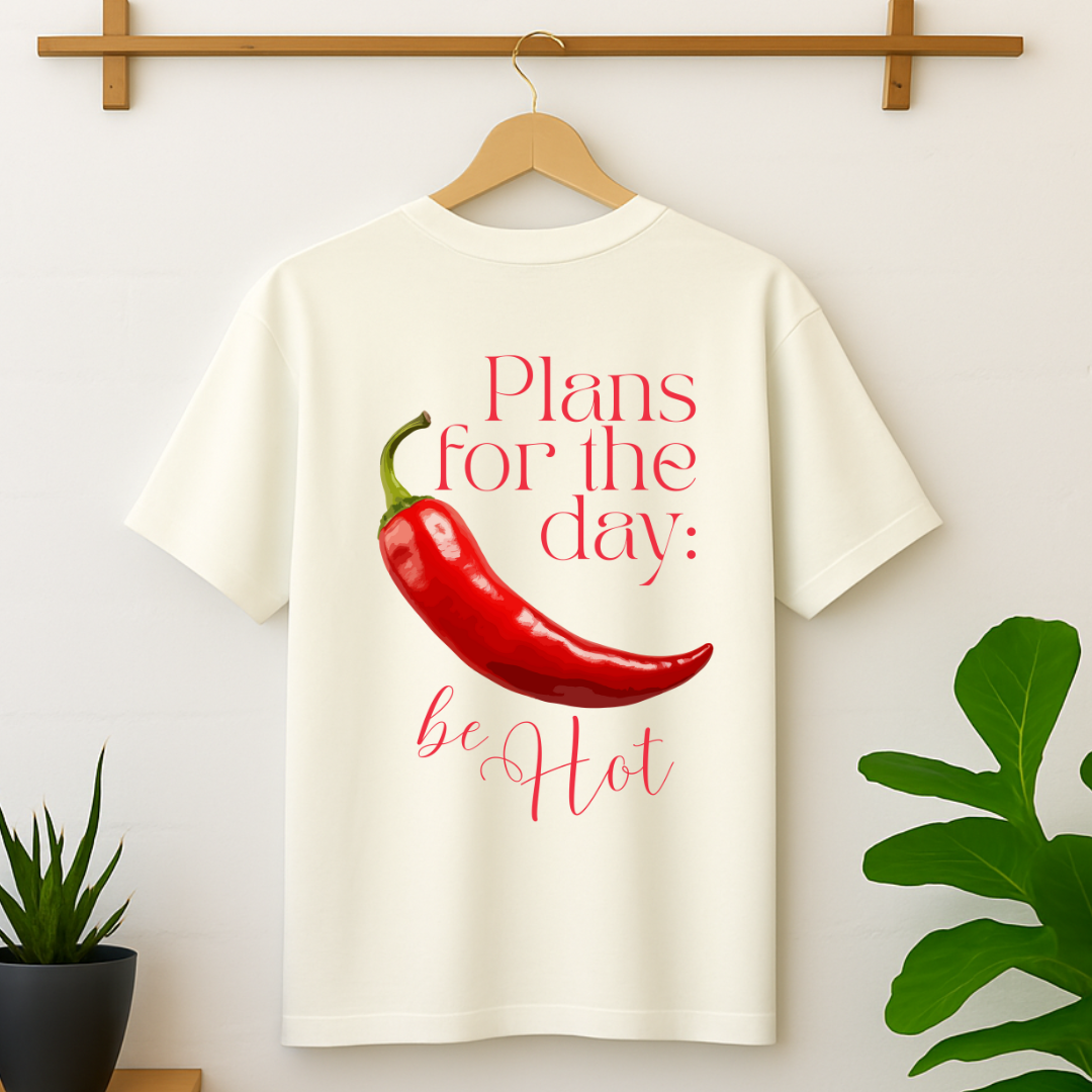 Plans For The Day Oversized T-Shirt