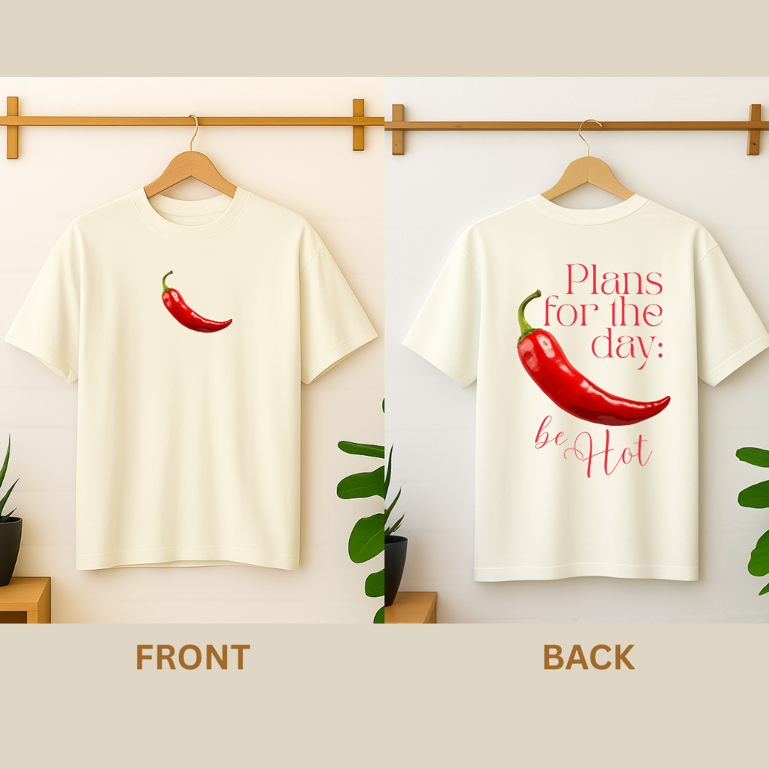Plans For The Day Oversized T-Shirt