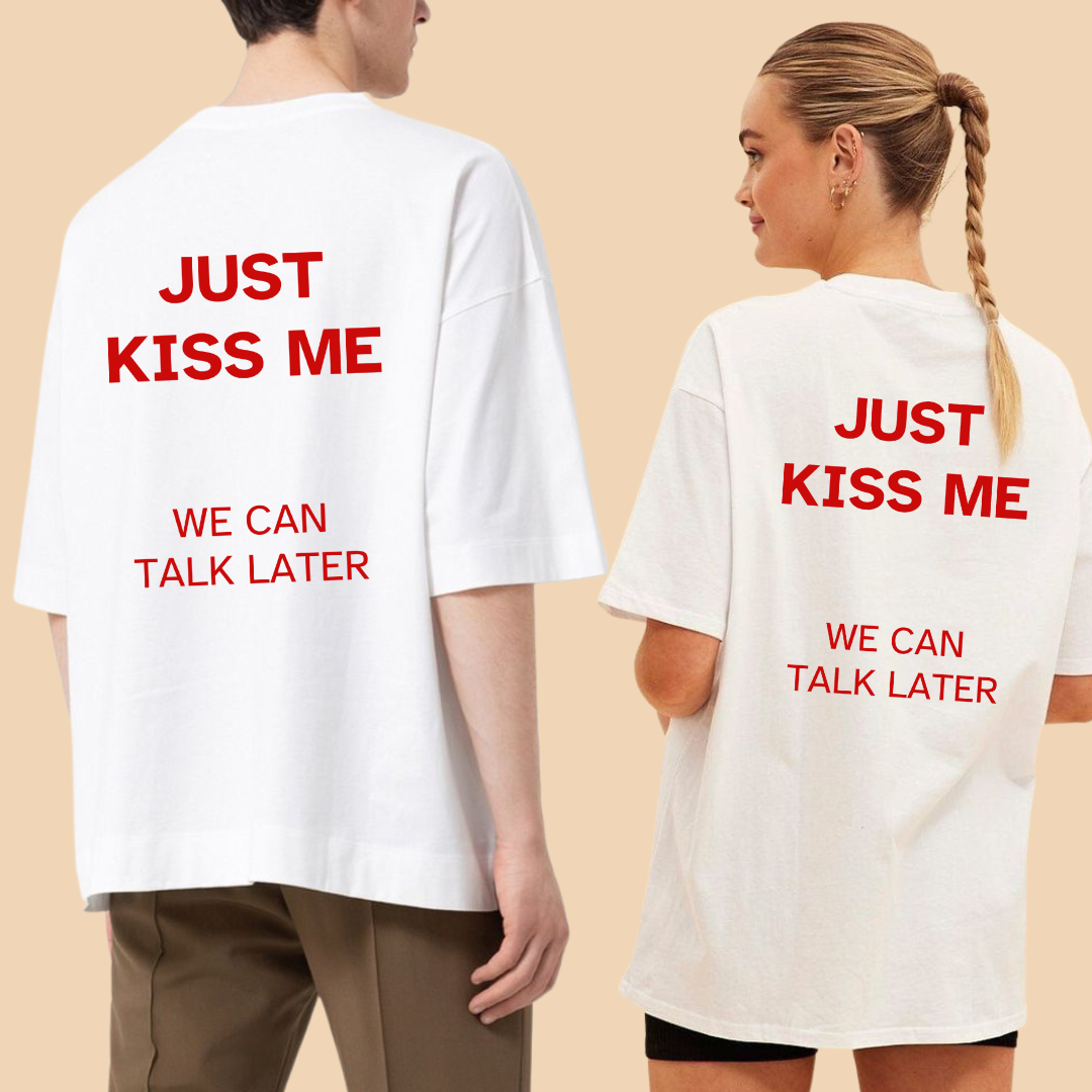 We Can Talk Later Oversized T-shirt – HUERAY